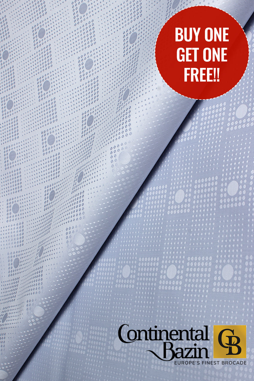 Continental Brocade - CBB005 | Grey - BUY 1 GET 1 FREE!