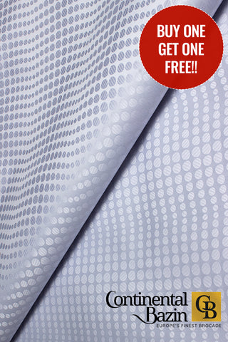 Continental Brocade - CBB008 | Grey - BUY 1 GET 1 FREE!