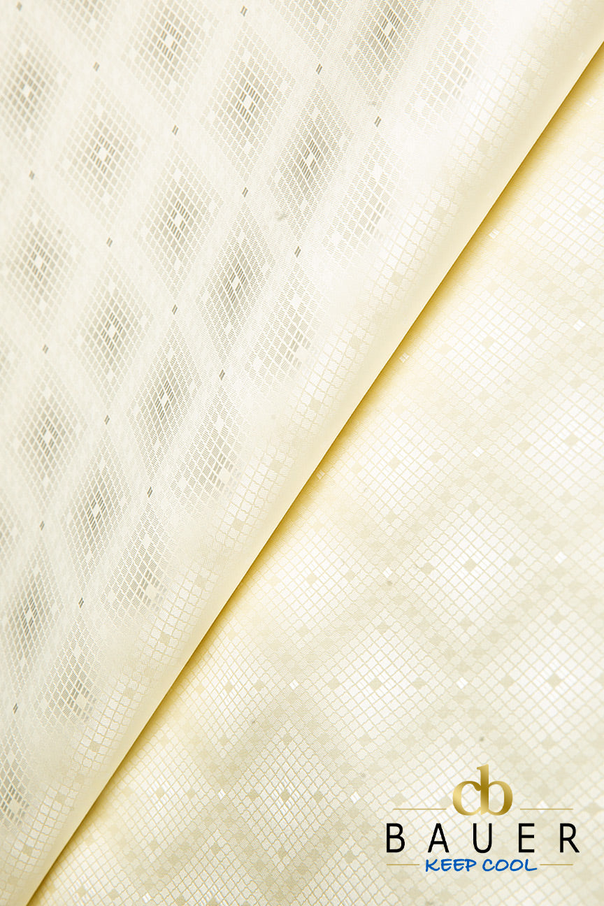 Bauer Keep Cool Brocade - BKC006 - Cream – Hilton Textiles - London