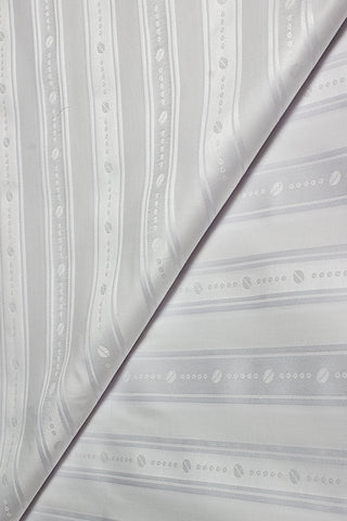 Le Millionaire Brocade & Voile Edition - White - LMBV007