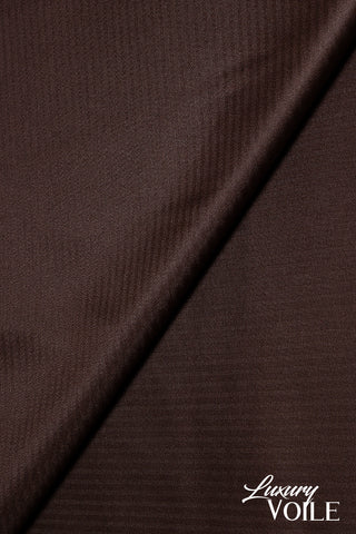 Hilton Luxury Voile - LXV004 - Chocolate Brown