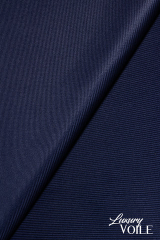 Hilton Luxury Voile - LXV004 - Midnight Blue