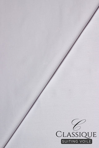 Classique Suiting Voile - CSV030 - White