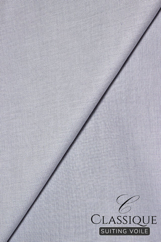 Classique Suiting Voile - CSV034 - Black & White