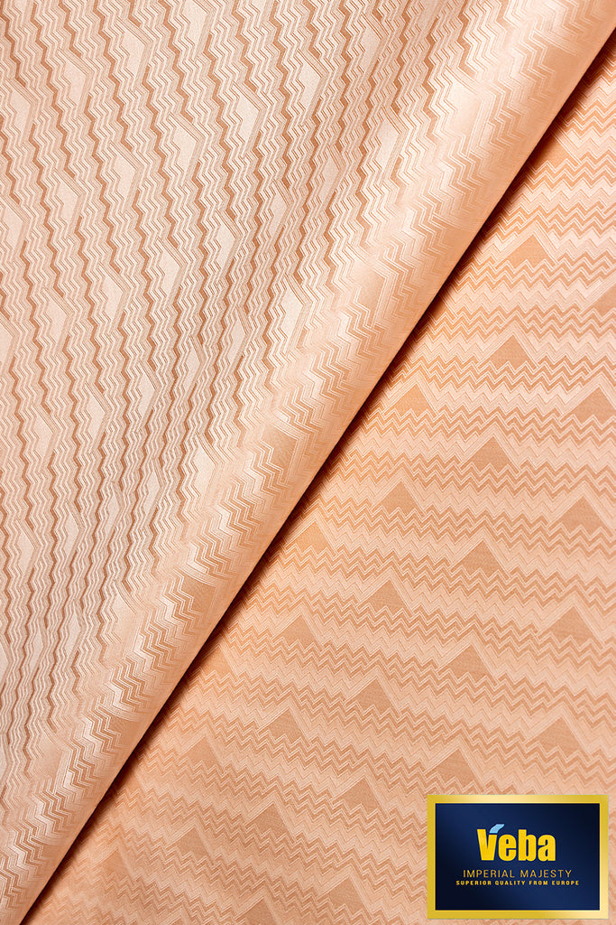 Veba Bazin Brocade VBB008 - Peach