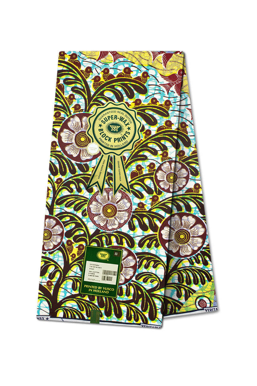 Vlisco Grand Super Wax Exclusive Design - VGSW376