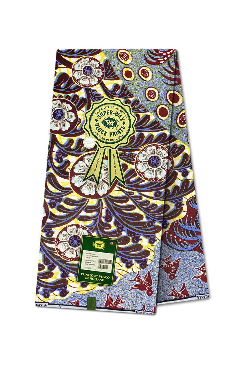 Vlisco Grand Super Wax Exclusive Design - VGSW377