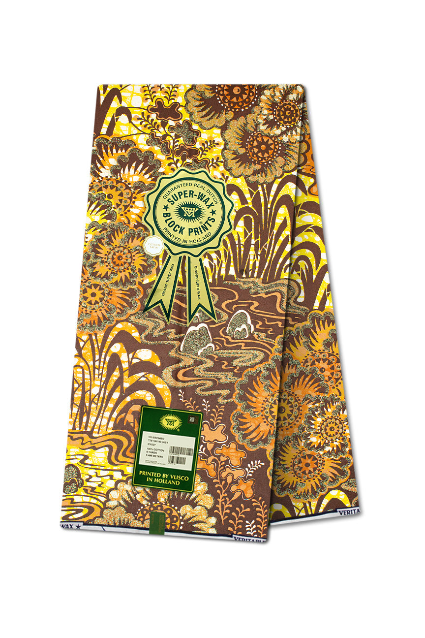 Vlisco Grand Super Wax Exclusive Design - VGSW353