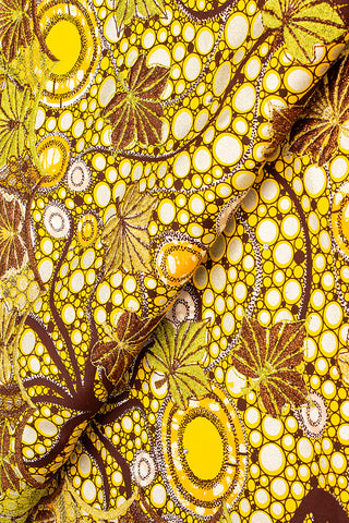 Vlisco Super Wax Gold Exclusive with Lace Embroidery - VHL5094