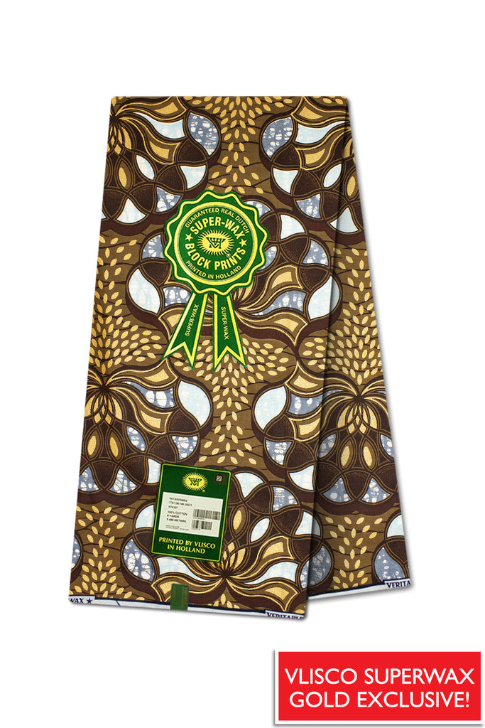 Vlisco Super Wax Gold London Exclusive - VESW0375