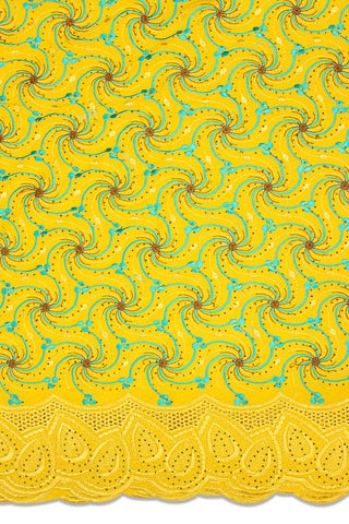 Voile Lace Exclusive in Yellow - VL5112